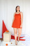 Rib Mini Dress- Ember