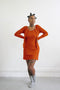 Rib Mini Dress- Ember