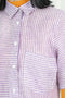 Bajo Shirt- Lilac Stripe