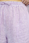 Grace Trousers- Lilac Stripe